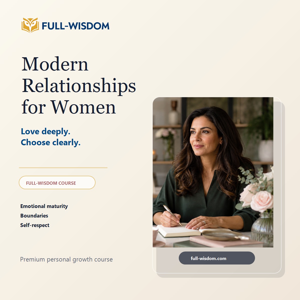 Modern Relationships for Women Marketplace square image